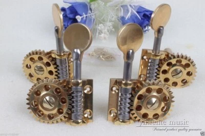 Upright violin Peg Brass Metal Body 3/4 4/4 Big wheel String Tuners violin pegs - Image 1 of 4