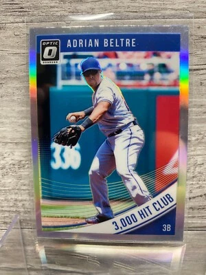 Donruss Optic Adrian Beltre Silver Prizm #148 Texas Rangers 2018 Foto 1 de 2