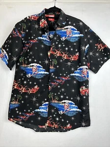 Lowes Kidswear Boys button front Christmas Santa Shirt Size 16 - Picture 1 of 12