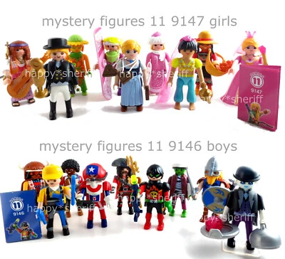 Playmobil Mystery Figuren Serie 11 9146 9147 Junge und Mädchen Auswahl NEU