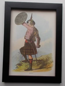 MILITARY PRINT SCOTTISH - MURRAY FRAMED - Picture 1 of 2