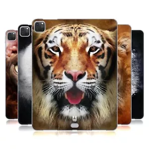 HEAD CASE DESIGNS ANIMAL FACES SOFT GEL CASE FOR APPLE SAMSUNG KINDLE - Picture 1 of 13