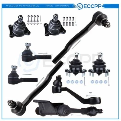 10pcs For 1989-1997 98 Toyota T100 Pickup 4Runner Front Tie Rod Ends Ball Joints - Image 1 of 4