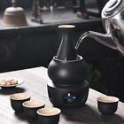 Keramik-Sake-Set mit Wrmer, traditionelles Sake-Getrnk, Porzellankeramik