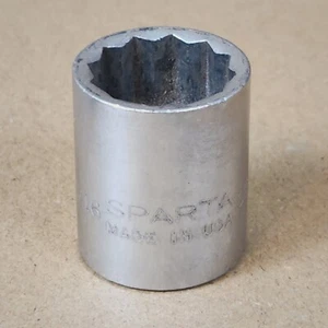 Sparta Made in USA 3/8 Drive Socket 11/16" 12-Point CB1222 Made In USA - Picture 1 of 9