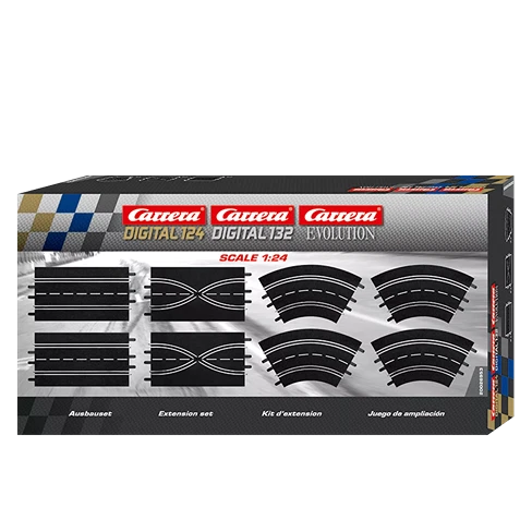Carrera Extension Set 1 for DIGITAL 124, DIGITAL 132, and EVOLUTION Tracks - Image 1 of 1