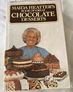 Maida Heatter's Book of Great Chocolate Desserts 1980 Vintage Cookbook  - Picture 1 of 7