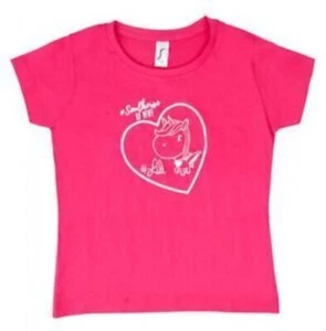 Kinder T-Shirt "Soulhorse" 140/152 pink, K19 - Bild 1 von 1