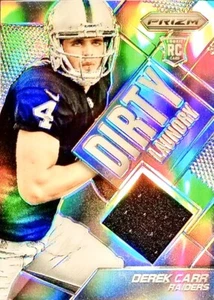 DEREK CARR RC CHROME REFRACTOR JERSEY PRIZM PANINI ROOKIE Saints 2014 🔥 - Bild 1 von 4