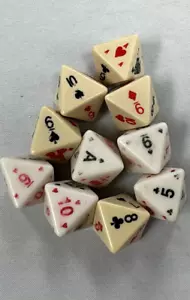 Vintage Marlboro Poker Dice 2 Set with 10 Dice (B128) - Picture 1 of 1