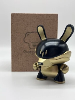 Gorgocho Vilkas Black and Gold edition LE5 Kidrobot Dunny - Image 1 of 4