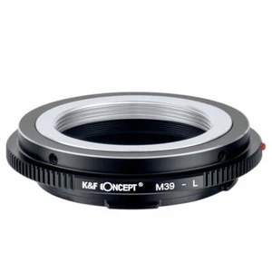 K&F Adapter for Leica M39 Lens to Leica SL TL TL2 CL Sigma fp S1R L Mount Camera - Picture 1 of 12