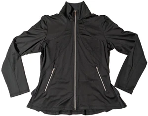 TAIL Tennis Essential Rachel Jacket Black - Women Medium EUC - Picture 1 of 19