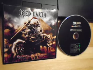 RARE PROMO Iced Earth VOICEOVER CD Framing Armageddon metal Judas Priest 2007 ! - Picture 1 of 2