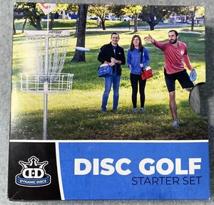 Dynamic Discs Disc Golf Starter Set Driver Midrange Putter Set of 3 w/Box Flaw - Picture 1 of 11