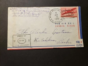 APO 7 LEYTE, PHILIPPINES 1945 Censored WWII Army Cover 13th Engineer Bn - Picture 1 of 2