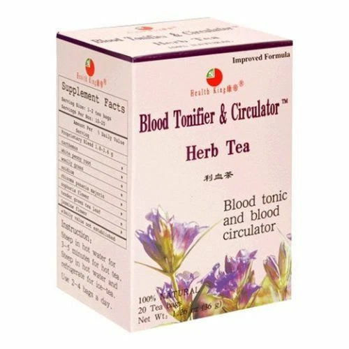 Blood Toner & Circulator Tea  20bg By Health King - Image 1 of 1