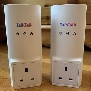2x TalkTalk D-Link DHP-P326AV Internet Powerline Adapters - Bild 1 von 4