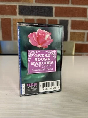 Great Sousa Marches Morton Gould and Symphonic Band Cassette Tape - Image 1 of 3