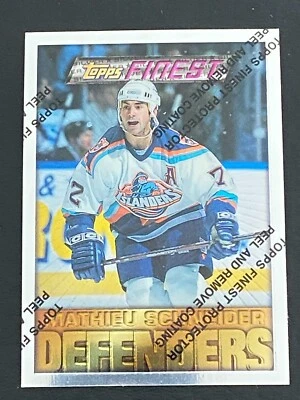 Mathieu Schneider 1996-97 Topps Finest Defenders Silver #56 New York Islanders - Image 1 of 2