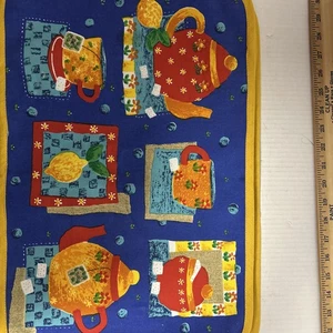 Tovagliette teiera vintage Dept 56 Maison 6 - Foto 1 di 14