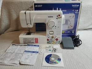 Brother JX2517 Lightweight 17-Stich Zig Zag Sewing Machine w/Pedal WORKING-READ - Picture 1 of 24