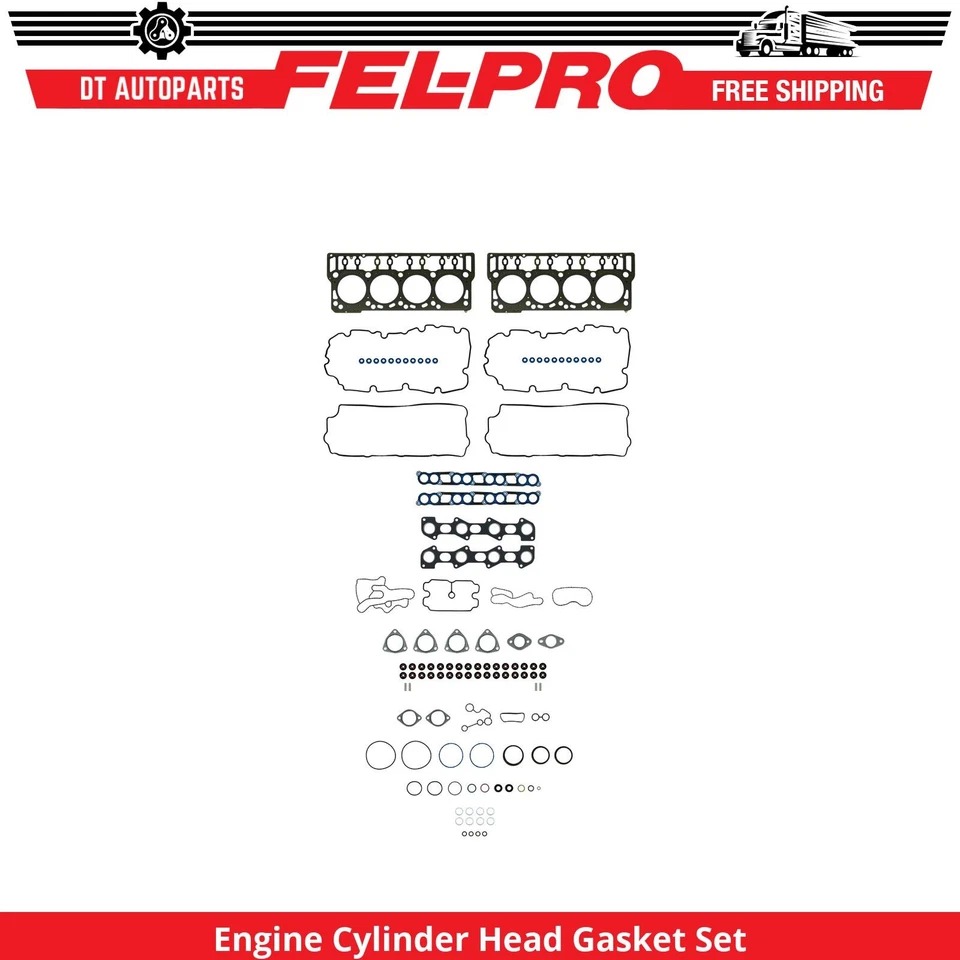 Juego de juntas de culata de motor Fel-Pro de 6,4 L para Ford F-350 Super Duty 2008-2010 Foto 1 de 1