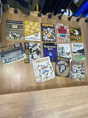 Pittsburgh Pirates Vintage Scorebook Program Lot 79 World Series Photo Album ++ - Image 1 of 4