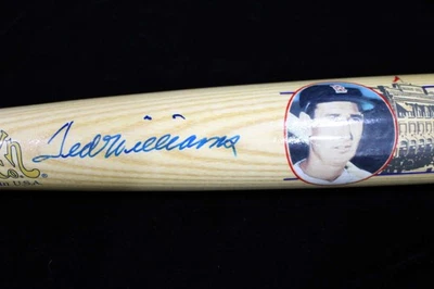 Ted Williams Cooperstown Bat Signed Auto PSA/DNA PSA 10 Autograph Red  ID:408933 - Image 1 of 3
