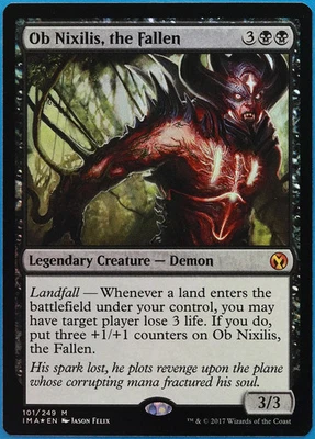 Ob Nixilis, the Fallen FOIL Iconic Masters NM Mythic Rare CARD (508006) ABUGames - Image 1 of 2