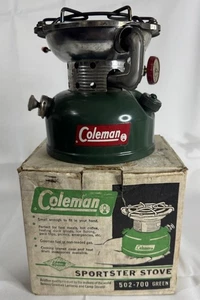 Vintage Coleman 502 grün Sportster Kaminofen in Box 10-1963 - Bild 1 von 16