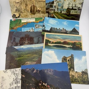 Vintage 1950's-1970’s Travel postcards Lot of 10 Unposted Italy Disney US Mexico - Picture 1 of 10