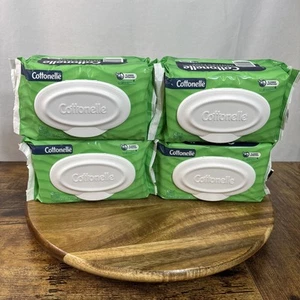 Lote de 8 toallitas húmedas desechables Cottonelle GentlePlus aloe y vitamina E 42 quilates - Imagen 1 de 2