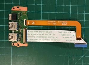 Toshiba Tecra A50-C Series 15.6" Audio USB Board w/ Cables FLESU32 A4231A - Afbeelding 1 van 4