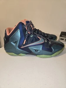 Size 12 - Nike LeBron 11 Miami vs Akron - Picture 1 of 6