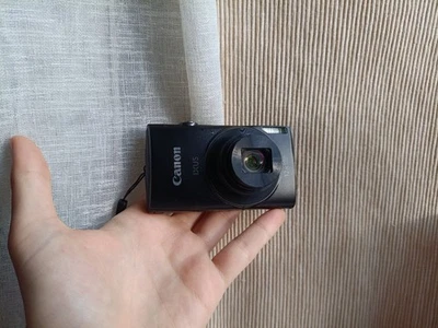 🔥Canon PowerShot IXUS 170 ELPH IS Black 20.0MP digital camera🔥WORKing Full set - Image 1 of 4