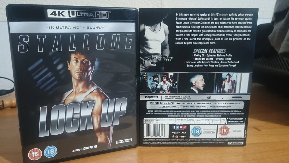 Lock Up - 4k UHD + Blu Ray - Image 1 of 1