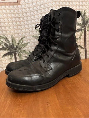 DAINESE Anfibio Café Botas de Corredor EE. UU. NEGRAS Cuero Motocicleta Hombres Talla EE. UU. 11.5 Foto 1 de 4