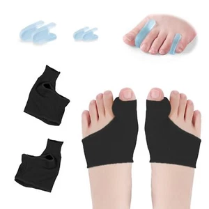 Bunion Corrector Sleeve Socks with Big Toe Separators and Pinky Separators Pa... - Picture 1 of 5