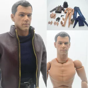 Figura de acción Matt Damon The Bourne Identity 1/6 muñeca coleccionable modelo conjunto completo - Imagen 1 de 7