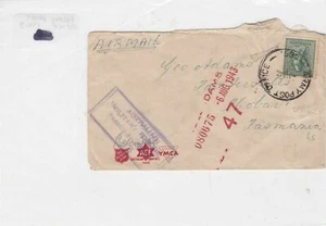 Australia 1943 army postoffice stamps cover Ref 9090 - Picture 1 of 1