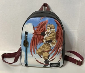 HT My Hero Academia Mini Backpack Hawks Bioworld- Officially Licensed - Picture 1 of 10
