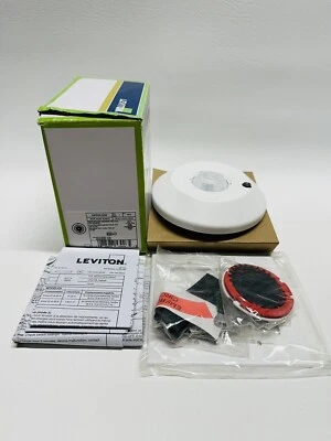 NEW Leviton ODC04-IDW Occupancy Sensor - Image 1 of 2
