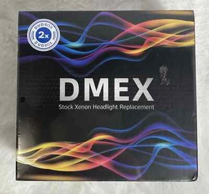 DMEX Stock Xenon Headlight Replacement D3S 6000k Box of 2 - Picture 1 of 6