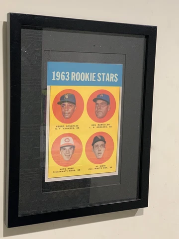 1963 Topps STYLE Pete Rose  (custom Mini Poster) Frame Not Included (READ) Cover
