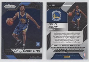 2016-17 Panini Prizm Patrick McCaw #290 Rookie RC