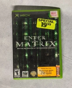 Enter the Matrix (Microsoft Xbox, 2003) Complete w Manual *Tested & Works* Xbox - Picture 1 of 3