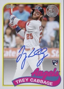 2024 Topps Baseball 1989 RC Auto Rookie Signature TREY CABBAGE Digital - Picture 1 of 1