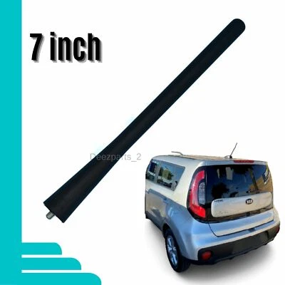 Antena 7" negra para Kia Soul 2010-2019 Foto 1 de 4