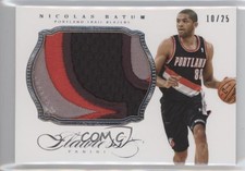 2013-14 Panini Flawless Patch /25 Nicolas Batum #32 Patch